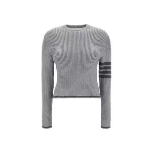 [톰브라운] 24FW 4바 베이비 케이블 크롭 니트 FKA465A Y1024 055