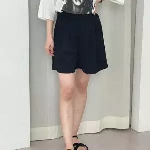 [다잇템] [시즌오프]하체비만 플리즈숏팬츠 에이라인 반바지_5