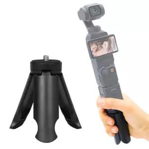카메라부품 DJI 포켓 3 고프로 카메라 비디오 브이로그 그립용 미니 삼각대 스탠드 14인치 나사 필 라이트