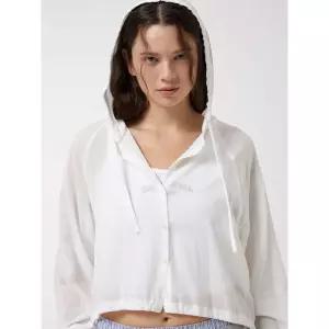 후아유 Hoodie Layered Blouse WHYAF4891F