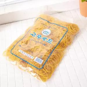 고무밴드 생활용품 왕자 노랑고무줄(330g) 머리끈 유아머리끈 머리끈고무줄 노랑고무줄