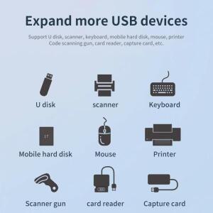 USB 3.0 KVM 스위치 1x2/2x1 허브 양방향 USB2.0 스위처 익스텐더 PC 키보드 마우스 프린터 용 공유 컨트롤