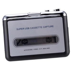 PC 슈퍼 USB 카세트-MP3 캡처 스테레오 오디오 플레이어 변환기 테이프