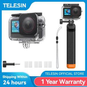 액션캠거치대 OSMO ACTION 6용 TELESIN 다이빙 커버 수중 60M 다이브 하우징 필터 방수 케이스