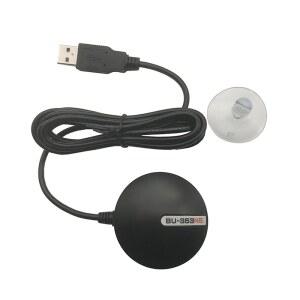 랜선툴 랜툴 GLOBALSAT BU353N5 USB IV 교체 BU353 자석 수신기 STAR GPS SIRF 마우스 BU353S4