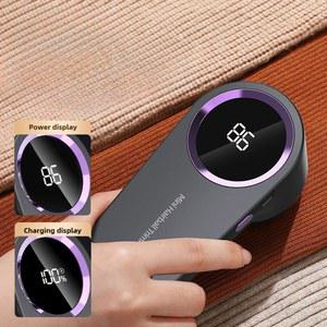 보풀제거기 의류에 린트 리무버 트리머 기계 스웨터 USB 전기 휴대용 머리 제거 면도기 충전식