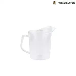 PC 계량컵 500ml 커피용품 비커 비이커 플라스틱 눈금컵 손잡이비커 플라스틱계량컵500ML