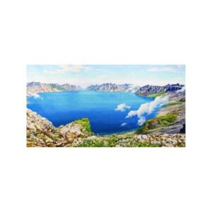 백 천지 보석십자수 풍경 산수화 대형 120x60
