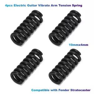 인장스프링 펜더 Stratocaster 호환 일렉트릭 기타 비브라토 암 텐션 스프링 10x4mm 4개