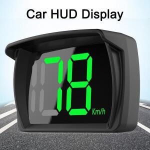 자동차 HUD 디스플레이 헤드업 MPH GPS 디지털 속도계 LED 대형 글꼴 트럭 SUV 바이크 오토바이