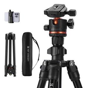 여행용삼각대 카메라 스마트폰 핸드폰 휴대폰 CONCEPT 178CM 경량 DSLR 카메라용 브이로그 여행용 삼각대 야외 클립