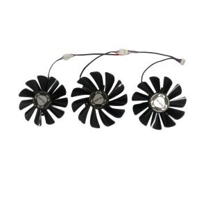 FDC10U12S9-C 그래픽 카드 선풍기, GPU VGA 쿨러, XFX RX 5700 XT RX5700XT 용, CF1010U12S/FY09015M12LPA