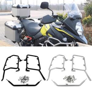 스즈키 DL650 V-Storm 650XT 2017-2025 오토바이 패니어 랙 스틸 탑 케이스 러기지 브래킷 사이드 새들백
