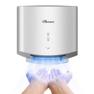 헤파 필터가 PLUSEN 욕실 110v 핸드 상업용 건조 가정용 자동 실버 온수냉풍 전기 드라이어 만에 스위치 산업용 10초