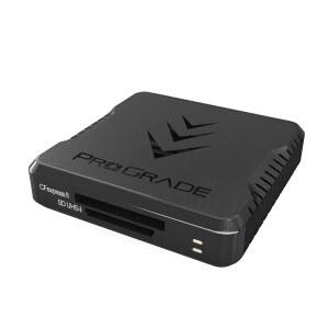 CFExpress B형 SD UHS-II 듀얼 슬롯 메모리 카드 리더 by ProGrade Digital | 전문 영화 제작자 사진작가 콘텐츠 제작자를 위한 USB 3.2 2세대