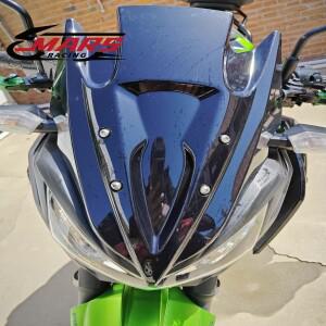 KAWASAKI Z250 Z300 2013 바이크 오토바이 액세서리 앞 유리 윈드 스크린 디플렉터 바이저 Viser