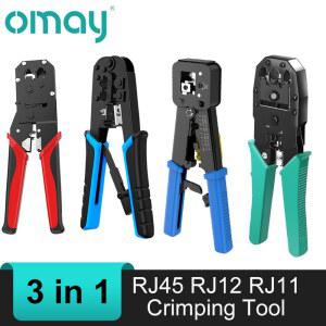 랜테스터기 RJ45 크림퍼 RJ11 8P LAN 스트리퍼 플라이어 케이블 이더넷 RJ12 네트워크 커터 6P