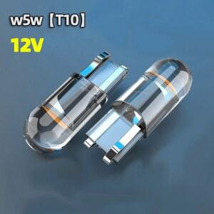 화물차차폭등 10PCS T10 W5W 번호판 LED 전구 조명 차량용 COB 램프 12V 자동 주차 웨지