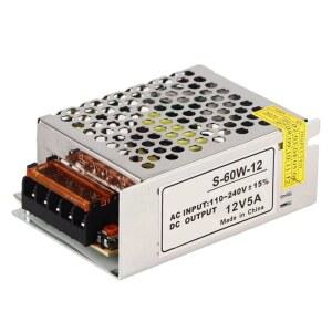 LED 스트립용 1A 2A 5A 10A 20A 25A 30A 12V 교류/직류 전압 변환기 범용 레귤레이티드 스위치 전원 공급 장치 어댑터(15A)