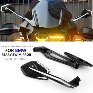 오토바이 백미러 R1250 GS R1200 GS BMW F800 R F750 GS F850 GS/어드벤처 알루미늄 합금 조절식 사이드 미