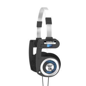 KOSS PORTA PRO 온이어 헤드폰 케이스 블랙 포함 실버
