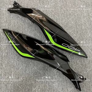 가와사키 EX400 닌자 400 Ninja400 Z400 2018-2023 용 한 쌍의 오토바이 뒷좌석 사이드 페어링 카울 패널