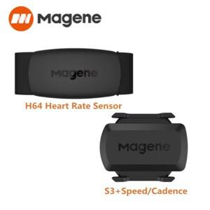 Magene 신형 모델 H64 블루투스4.0 ANT+ 심박수 S3+ 케이던스 센서 GARMIN Bryton IGPSPORT 컴퓨터 자전거