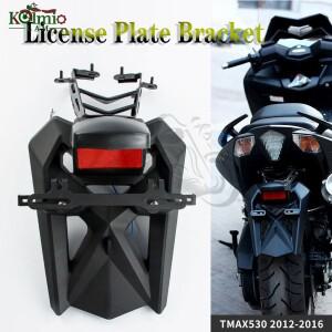 2012 - 2016 TMAX530 T-MAX 530 뒷 타이어 펜더 오토바이 라이센스 번호 플레이트 프레임 홀더 브래킷 TMAX