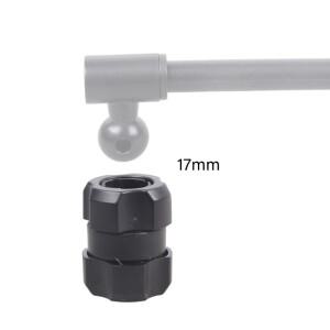 듀얼 17mm 볼 헤드 어댑터 소켓 암 마운팅 컨버터 연장 조인트 마운트 고프로호환 오스모 액션 카메라 폰