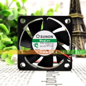 SUNON KDE1245PFV2 DC 12V 1.0W 4510 45*45*10mm 자기 부상 팬 45mm 냉각 팬용