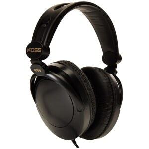 KOSS 154336 80 오버이어 헤드폰 블랙