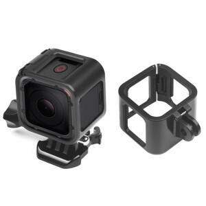 휴대용 카메라 프레임 하우징 GOPRO호환 Hero 4 5 세션용 조정 가능 로우 프로파일 마운트 홀더 Go 액세서