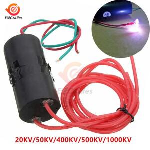 부스트 스텝 업 모듈  고전압 발전기  펄스 아크 점화 코일 DC 3.6-6V-20KV 50KV 400KV 1000KV