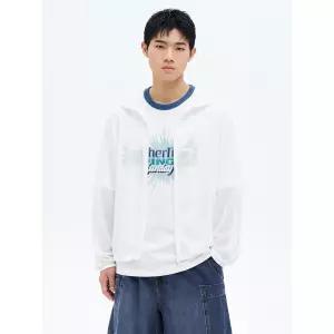 에잇세컨즈 메쉬 후드 화이트 9441479