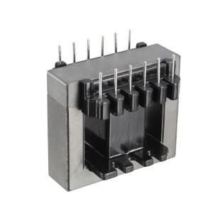 UXCELL 2 세트 EI40 6 핀 변압기 보빈 PC40 페라이트 코어 수직 4 개  마그네틱 개 포함