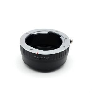 시그마 SA - 소니호환 E 마운트 어댑터 링 SD 렌즈 및 카메라 NEX A7 A9 A1 A5000 VG900 등 호환)