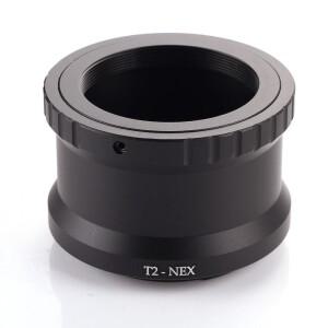 T2/T 마운트 렌즈를 부착하기 위한 SONY호환 NEX 카메라용 T2-NEX 망원 미러 어댑터 링