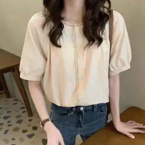 [라일리여성의류] Rly 블라우스 하니 쿨링원단 레이스 블라우스