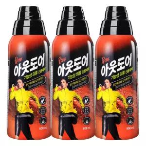 애경 울샴푸 아웃도어 용기 800ml X 3개
