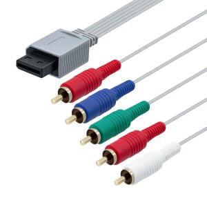 닌텐도 WII HDTV AV 오디오 비디오용 위한 뛰어난 선명한 컴포넌트 게임 비주얼과 경험을 음질로 프리미엄 케이블 고화질 향상된