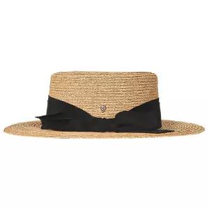 헬렌카민스키 26SS 여성 둘라니 브레이드 보터 라피아햇 네츄럴블랙 HAT52346 NATURALBLACK