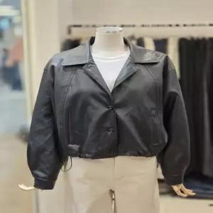 스테파니 세이브존07 가죽 숏 자켓 A25JK5312