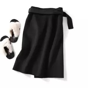 팔콘 치마 스커트 여사친 여성 울 모직 정장 키작 양면 KKE1