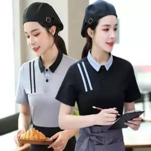 홀서빙복 레스토랑 겨울 웨이터 유니폼 식당 티 긴팔
