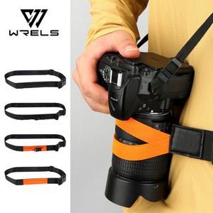 카메라부품 WRELS 카메라 허리 사진 방지 벨트 스트랩 충격 사이클링 야외