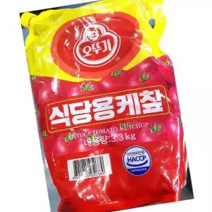 오뚜기 토마토 케찹 파우치 3.3K 소스