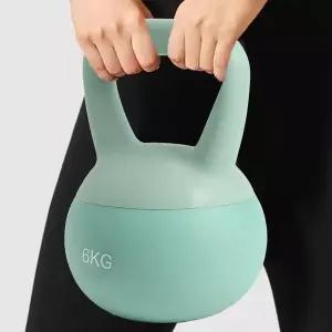[아웃도어스/셀러허브_아웃도어]힙라인 소프트 케틀벨 6kg 웨이트 트레이닝 케틀벨