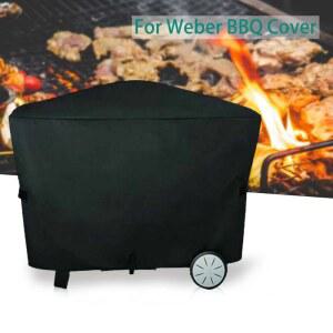 티비보호커버 WEBER Q2000 Q3000 보호 야외 방진 방수 그릴 커버 바베큐