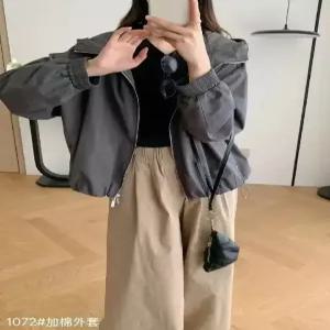 스트레인지 캐주얼 빈티지 여사친 스트링 세트 간절기 카디건 패딩 데일리룩 순정 후드 KUK1