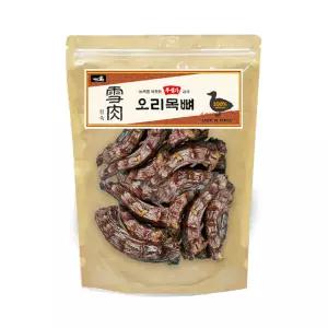 설육 무첨가 강아지 대용량 저온 살균 건조 수제 간식 오리목뼈, 500g, 1개